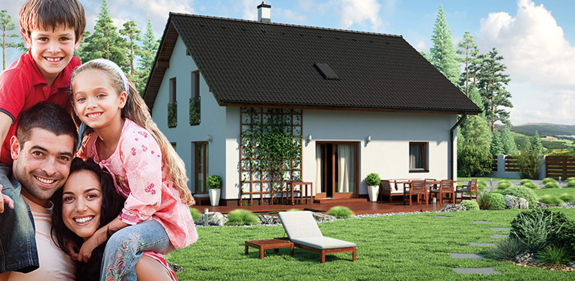 SOUTĚŽ  „Dům jedním tahem se zahradou“